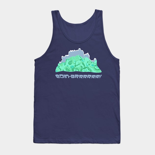 Edinburgh Edin-brrrr! Tank Top by TimeTravellers